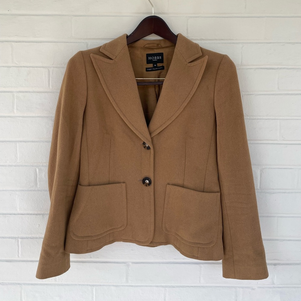 Hobbs London Camelhair jacket blazer coat